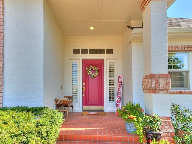 view of property entrance