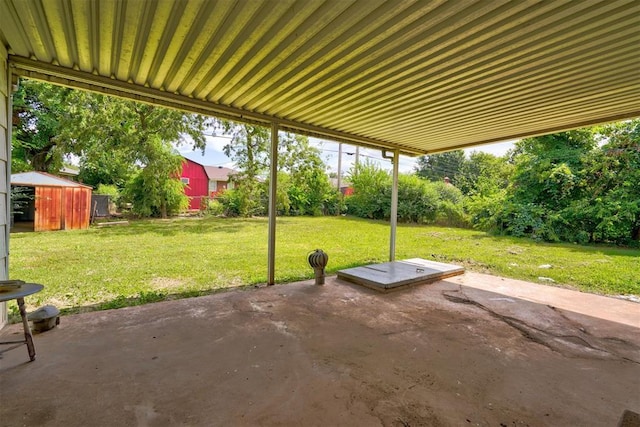 view of patio