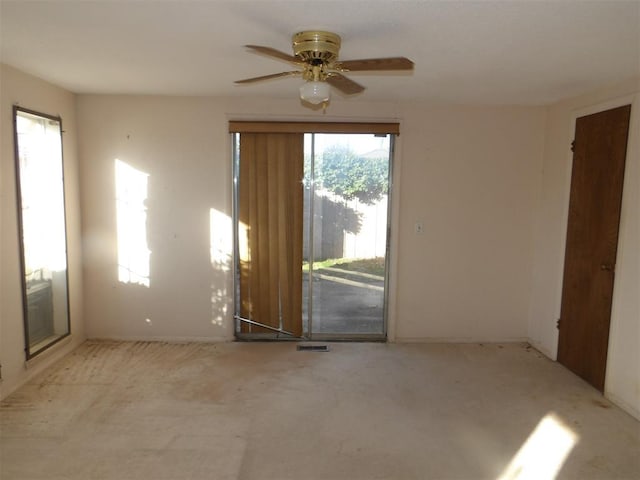 8300 Brookridge Dr, Oklahoma City, OK 73132 - unfurnished room featuring ceiling fan