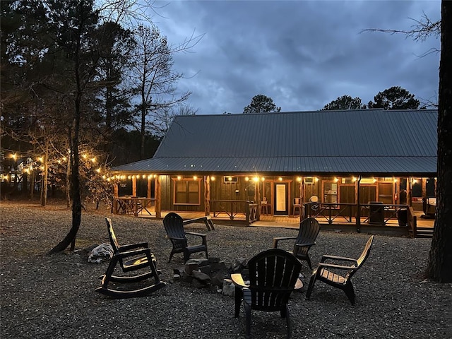 view of back of property