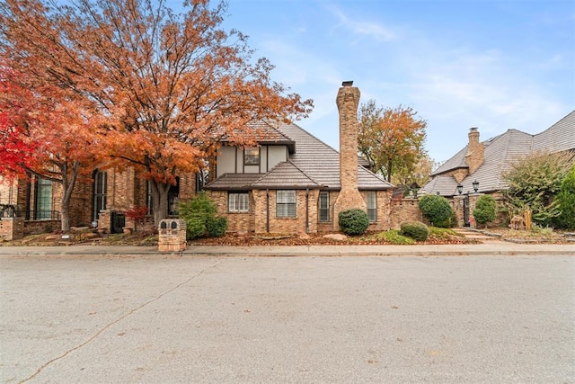 view of english style home