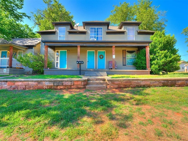 view of front of home featuring a porch