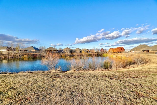 property view of water