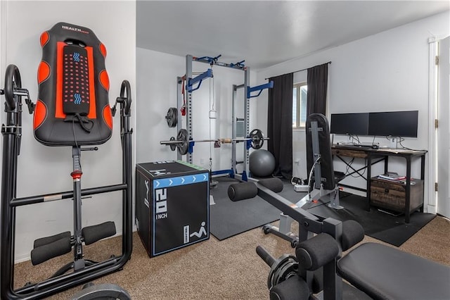 view of exercise room