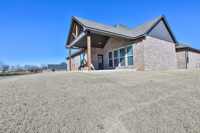 view of back of property