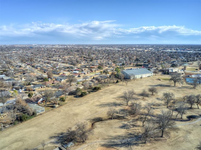 birds eye view of property featuring a rural view