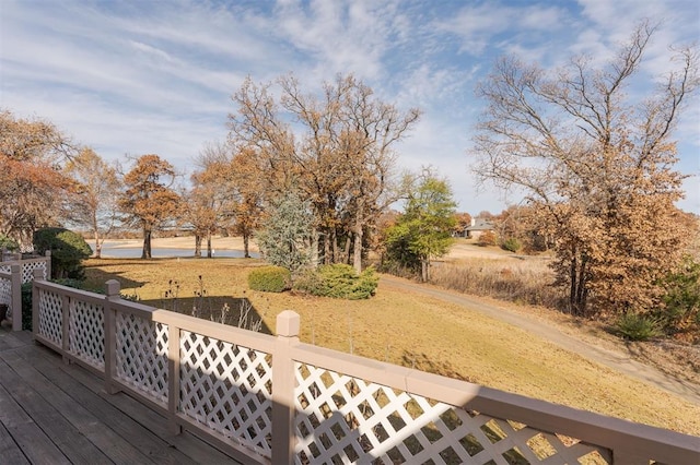 view of deck