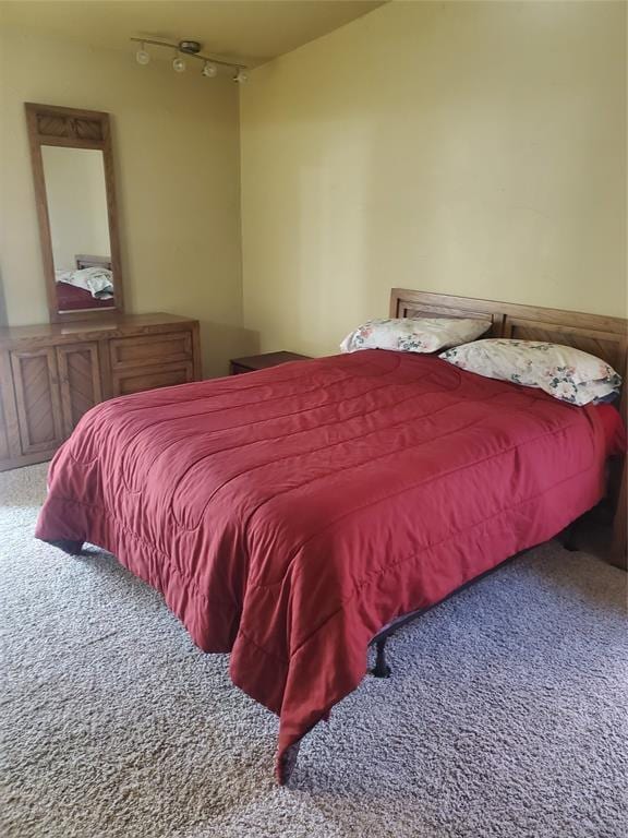 bedroom with carpet flooring