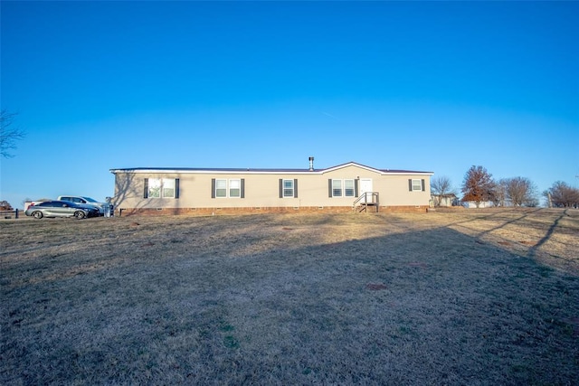 view of back of property