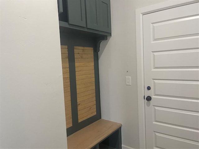 view of mudroom