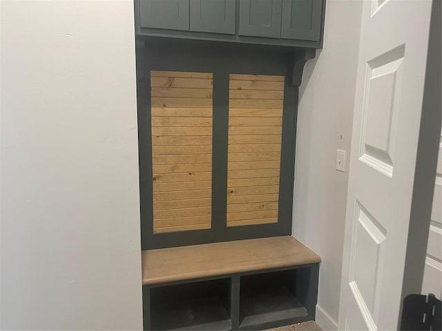 view of mudroom