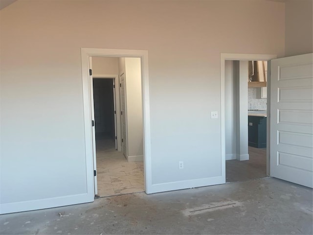 view of unfurnished bedroom