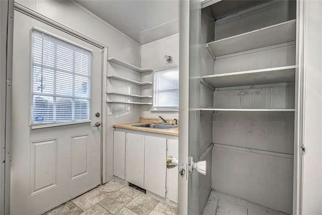 pantry featuring sink