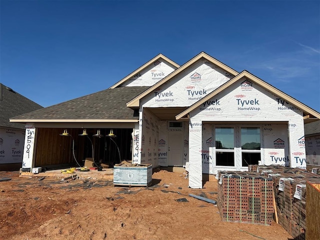 view of property in mid-construction