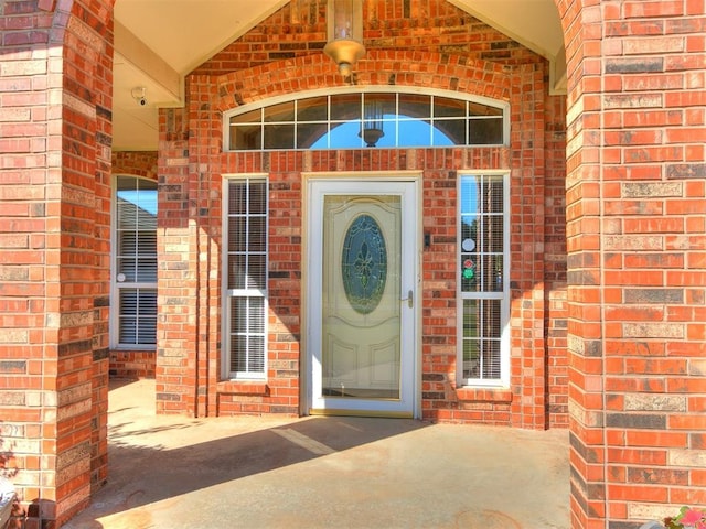 826 S Mustang Rd, Tuttle, OK 73089 - view of exterior entry with brick siding