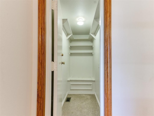 826 S Mustang Rd, Tuttle, OK 73089 - walk in closet with carpet floors