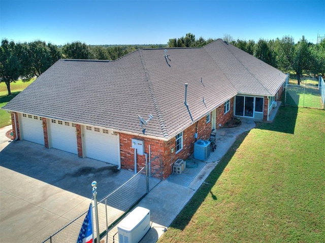 826 S Mustang Rd, Tuttle, OK 73089 - bird's eye view