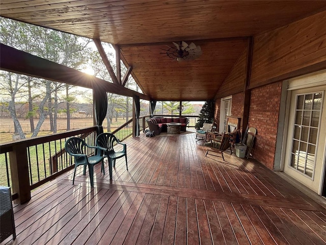 view of deck