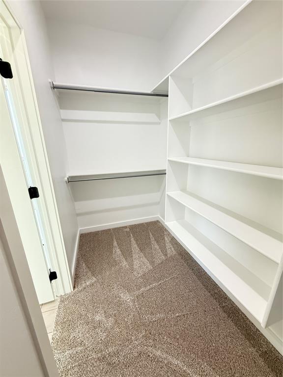 2110 Valley View Rd, Weatherford, OK 73096 - walk in closet with carpet flooring