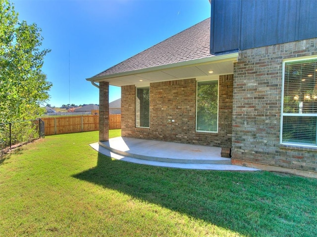 exterior space featuring a patio