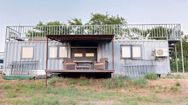 view of rear view of property