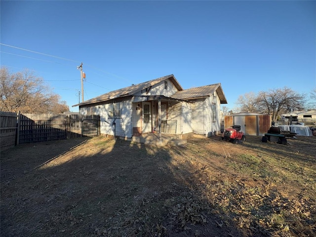 view of rear view of house