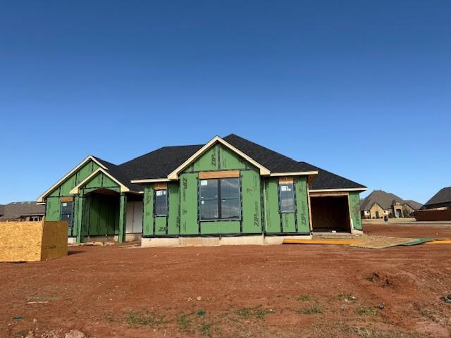 view of property under construction