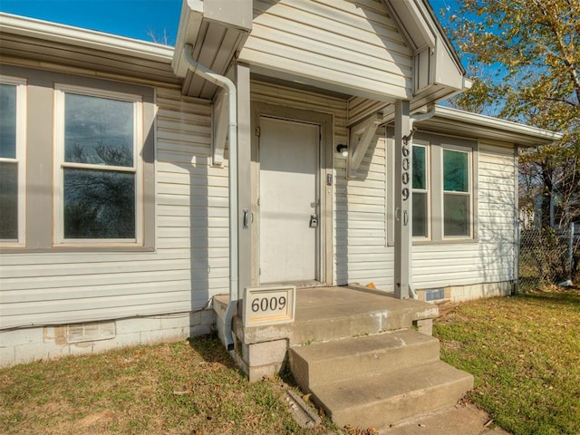 view of property entrance