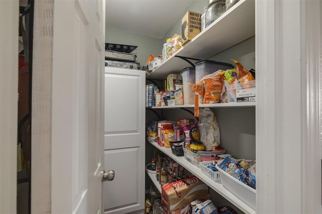 view of pantry