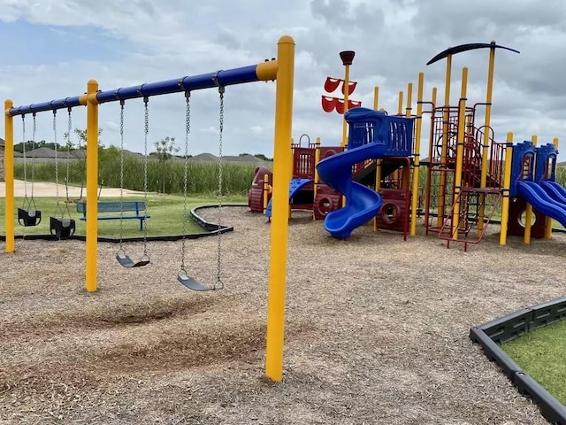 view of play area