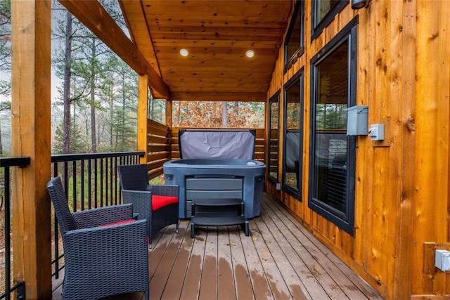 view of deck