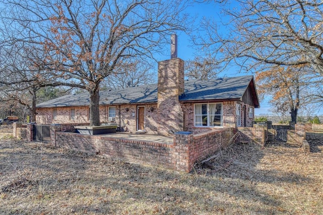 view of back of property