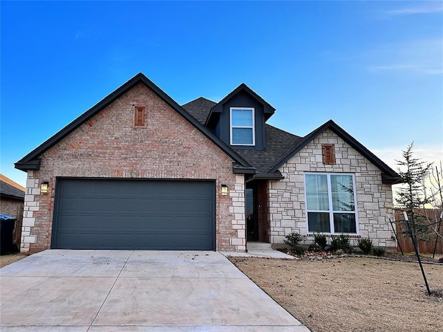 4236 NW 152nd Ter, Edmond, OK 73013 - view of front of home featuring a garage