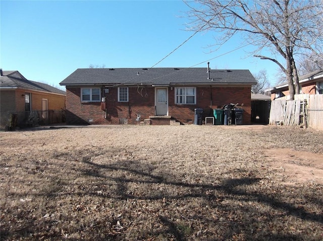 view of back of house