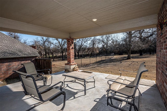 view of patio