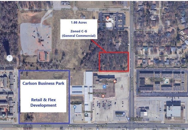 2601 N Rockwell Ave, Bethany OK, 73008 land for sale