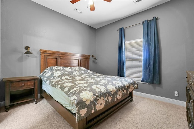 103 Ranch Rd, Elk City, OK 73644 - carpeted bedroom featuring ceiling fan