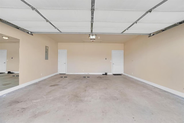 103 Ranch Rd, Elk City, OK 73644 - garage with a garage door opener and electric panel