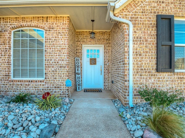 view of property entrance