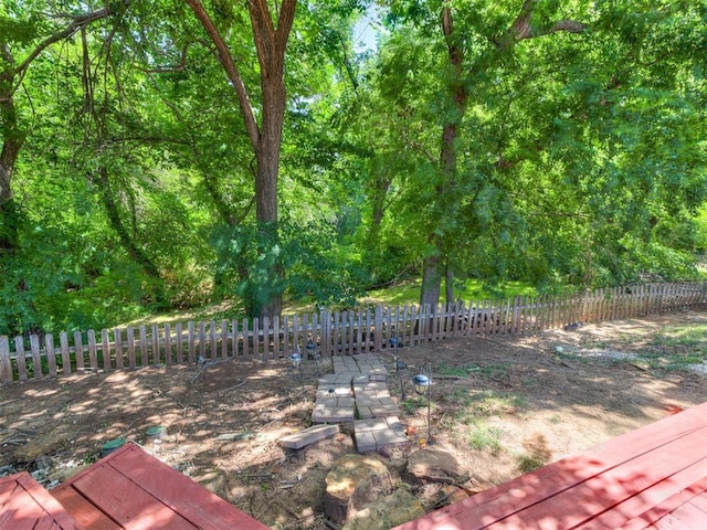 1801 Del Simmons Dr, Edmond, OK 73003 - view of fenced yard