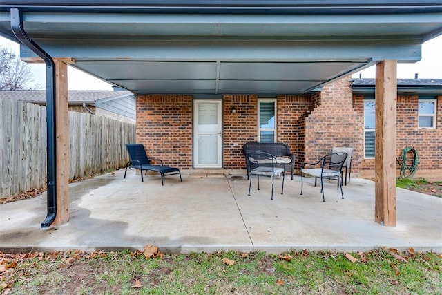 view of patio / terrace