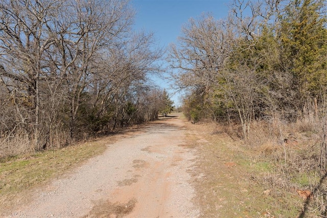 view of road