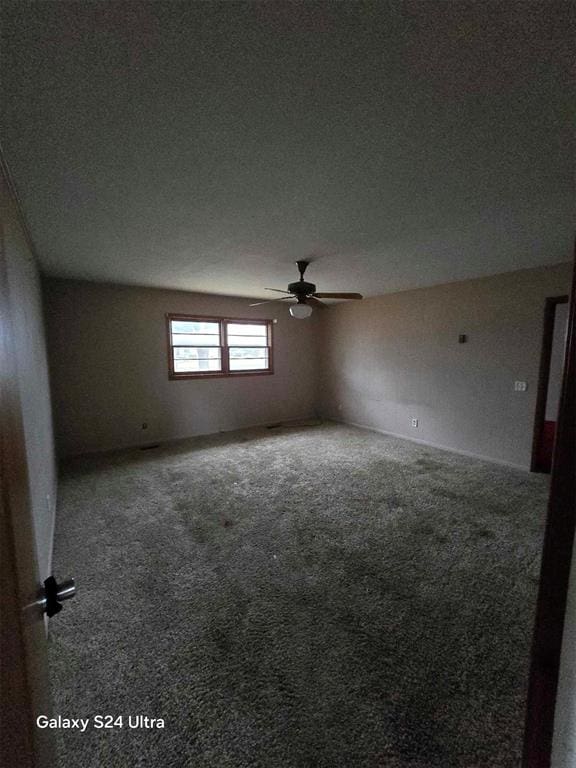 empty room with carpet floors