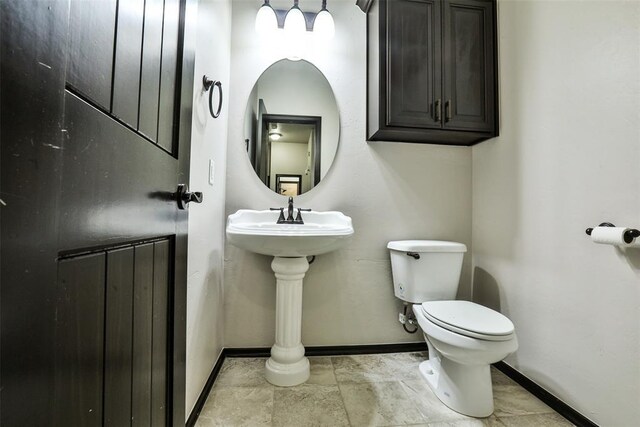 bathroom with toilet