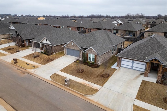 24 Carat Dr, Yukon, OK 73099 - aerial perspective of suburban area
