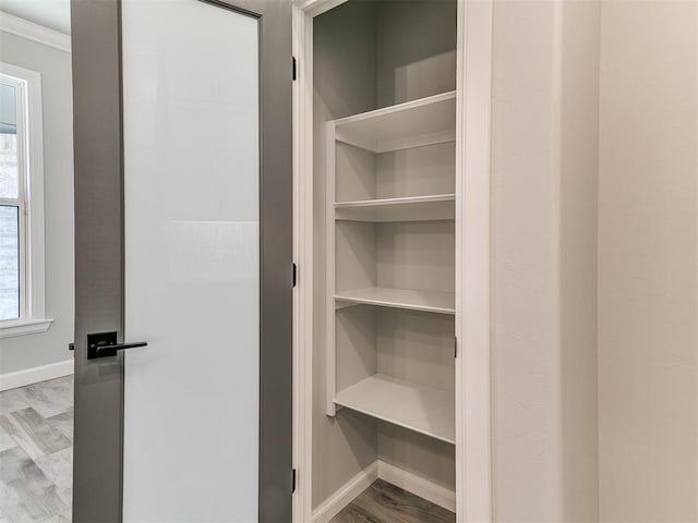 view of closet