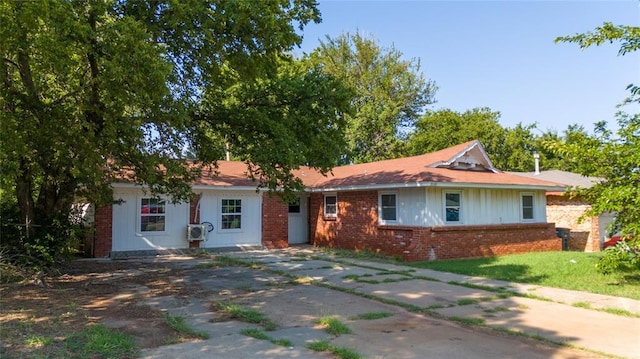 view of ranch-style house