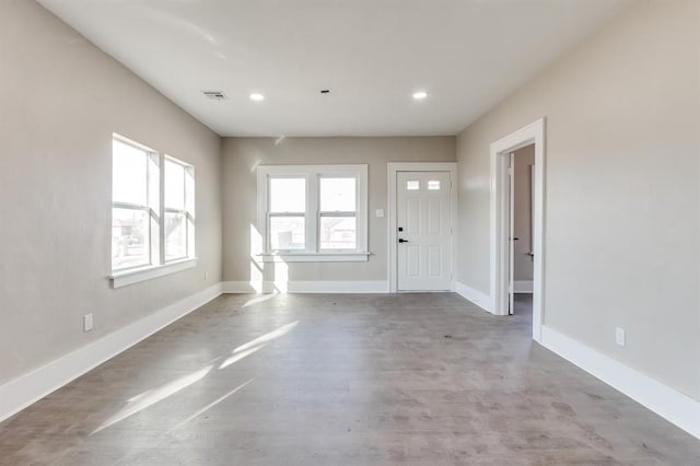 view of entrance foyer