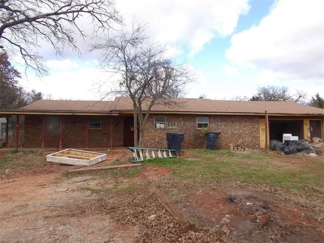 view of rear view of house