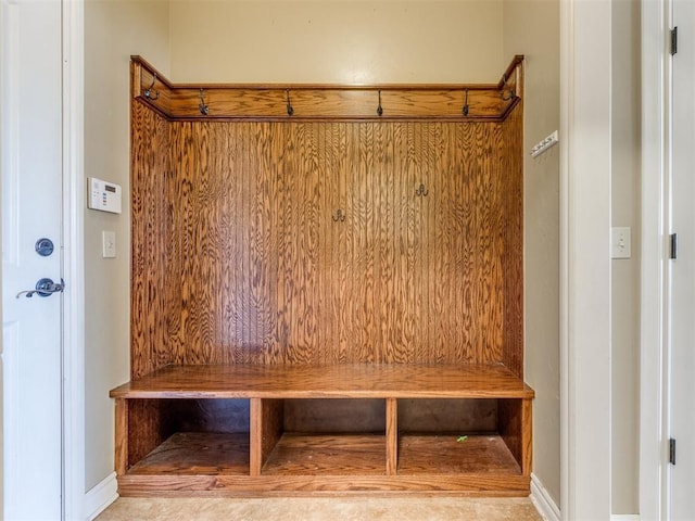 view of mudroom